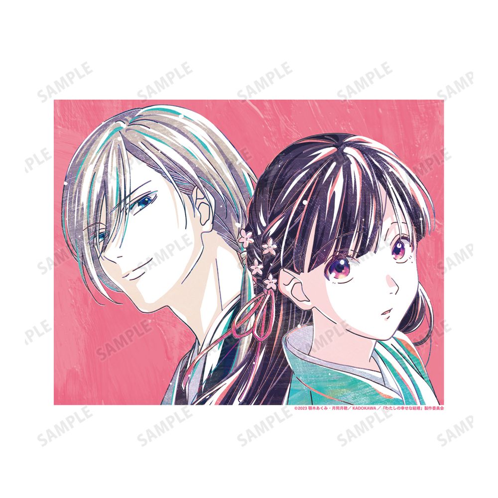 我的幸福婚約 齊森美世&久堂清霞 Ani-Art油畫布 …
