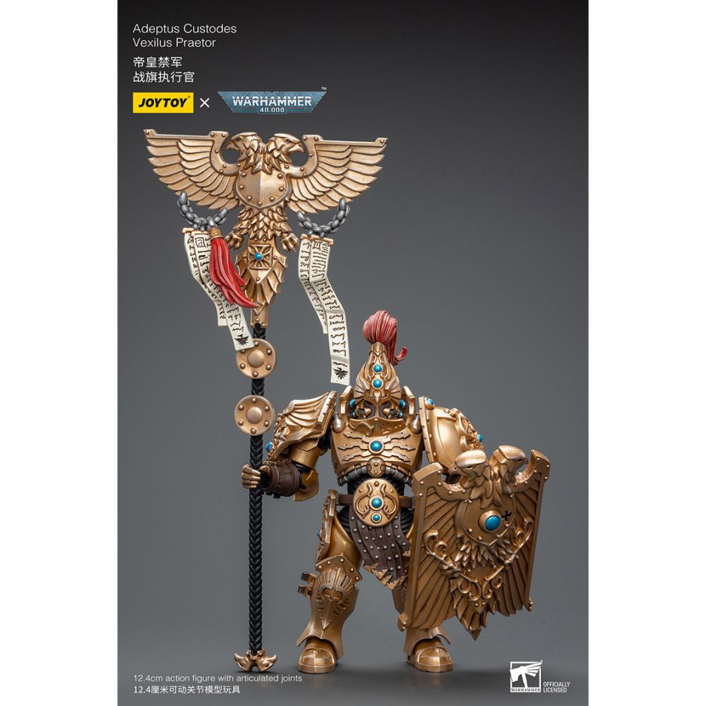 JoyToy ウォーハンマー 40K 皇帝禁軍戦旗執行官 JoyToy ウォーハンマー 40K 皇帝禁軍戦旗執行官 フィギュア