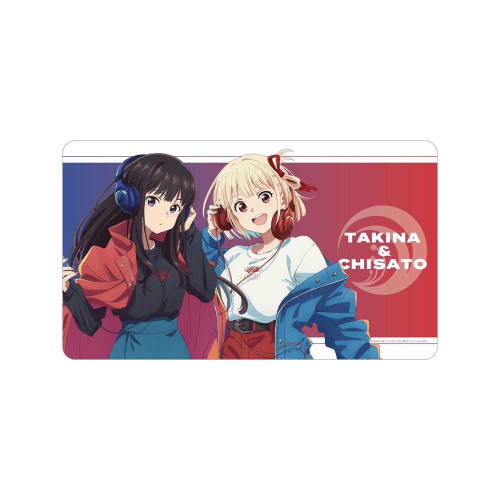 リコリコ 千束 たきな 描き下ろしグッズ8点セット ルームウェアver. リコリコ」ショッピングを楽しむ千束＆たきなを描き下ろし