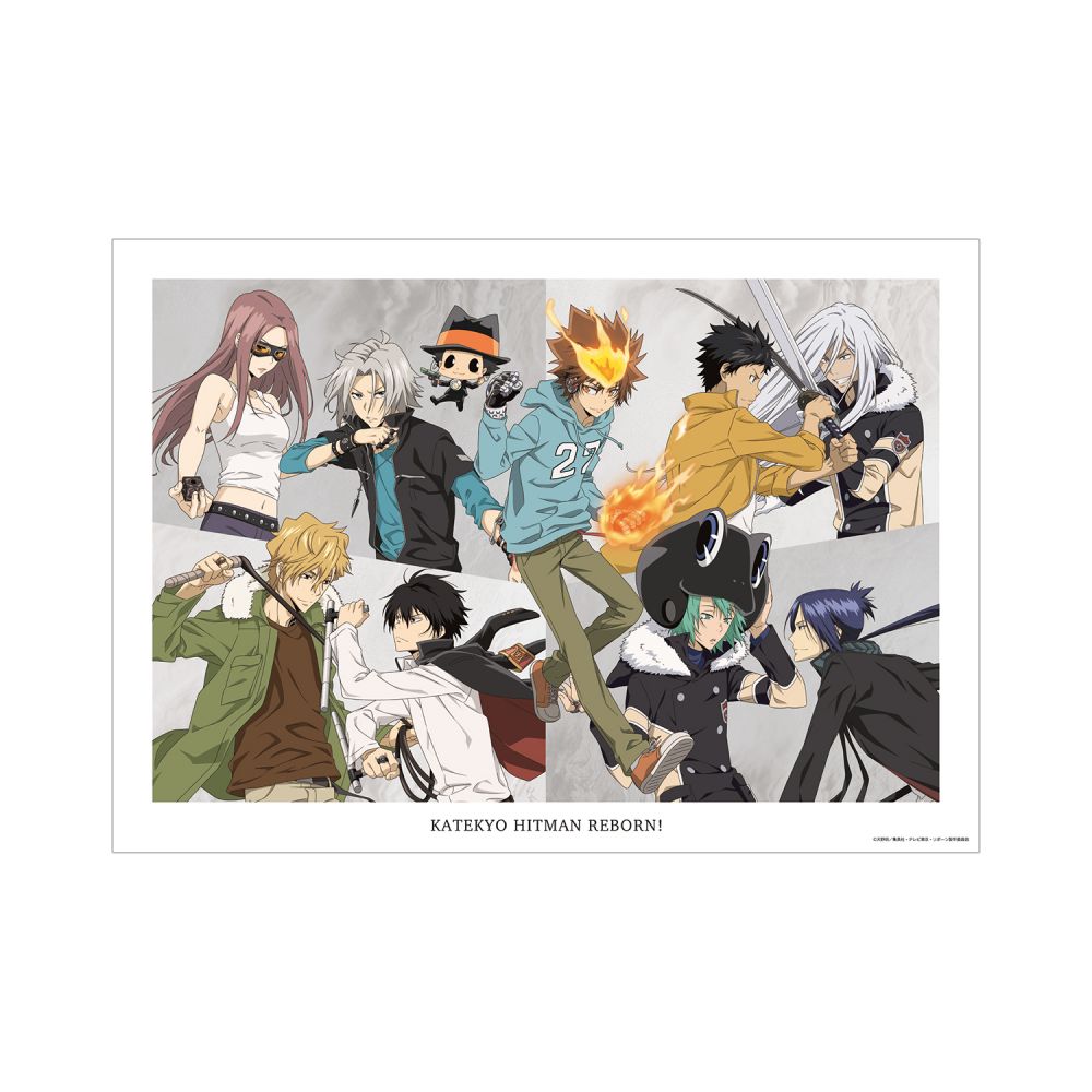 家庭教師HITMAN REBORN ! 原畫插圖集合修業風景Ver. A3磨砂海報
