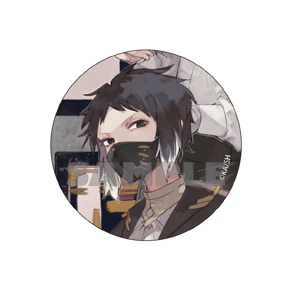 文豪野犬 春河35插圖 襟章 芥川龍之介 文豪ストレイドッグス 春河35イラスト 缶バッジ 芥川龍之介 動漫產品 襟章