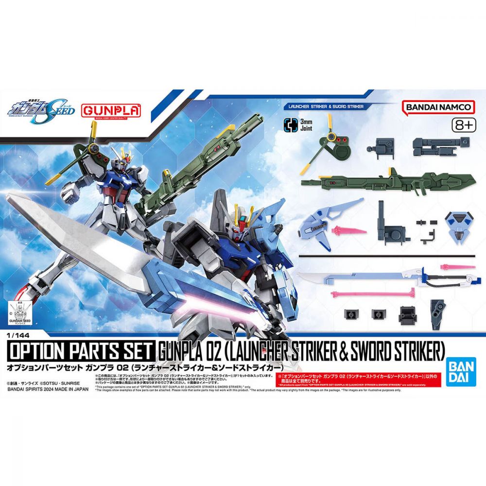 Option Parts Set Gunpla 02 ( Launcher Striker & Sword