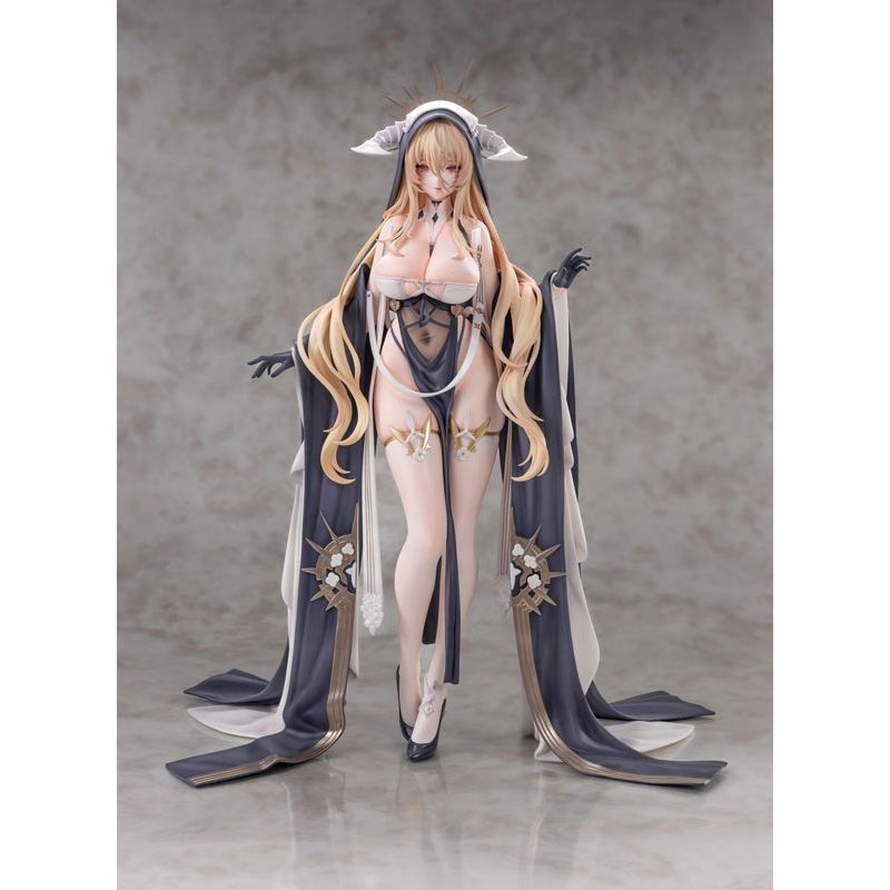 AniGame 碧藍航線 不撓 沒幹勁的女僕小姐Ver. 1/6 Scale 塗裝劑完成品