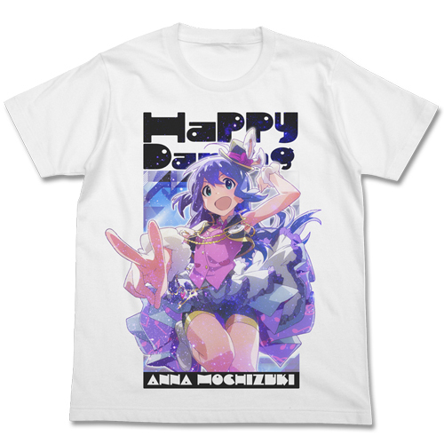 The Idol Master 望月杏奈full Colorｔ恤 アイドルマスター ミリオンライブ 望月杏奈フルカラーtシャツ White M Cospa T恤 衛衣