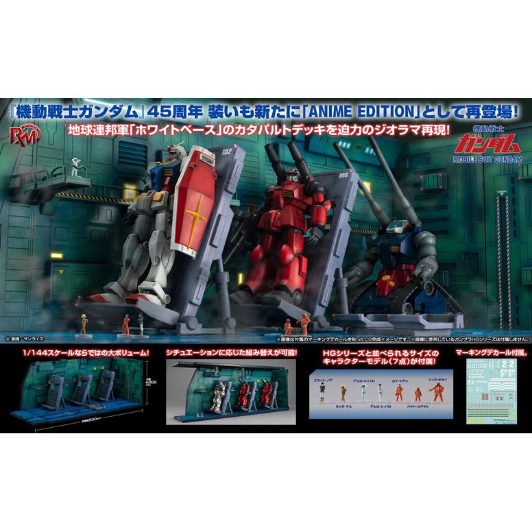 Realistic Model Series 機動戰士高達(1/144HG系列用) 太空母艦彈射台 