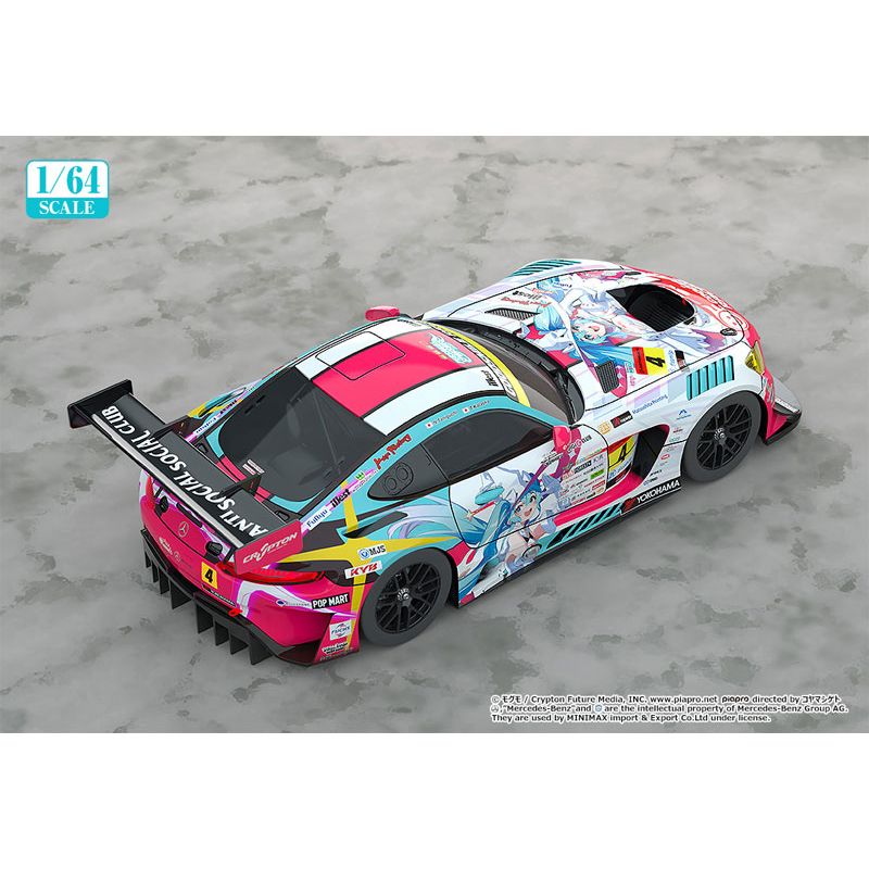1/64 初音未來 GT Project Good Smile 初音未來 AMG 2024 開幕戰