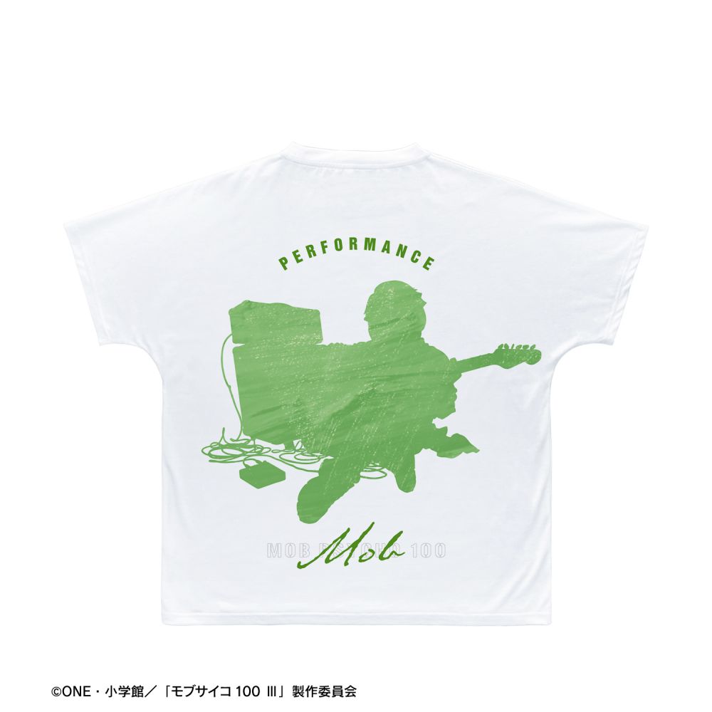 路人超能100 III 原畫影山茂夫演奏Ver. Ani-Art 全彩圖T恤Unisex