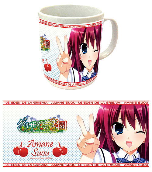 灰色的樂園 周防天音axia Full Color馬克杯 ｱｸｼｱﾌﾙｶﾗｰﾏｸﾞｶｯﾌﾟ ｸﾞﾘｻﾞｲｱの楽園 周防天音 Cospa 生活精品