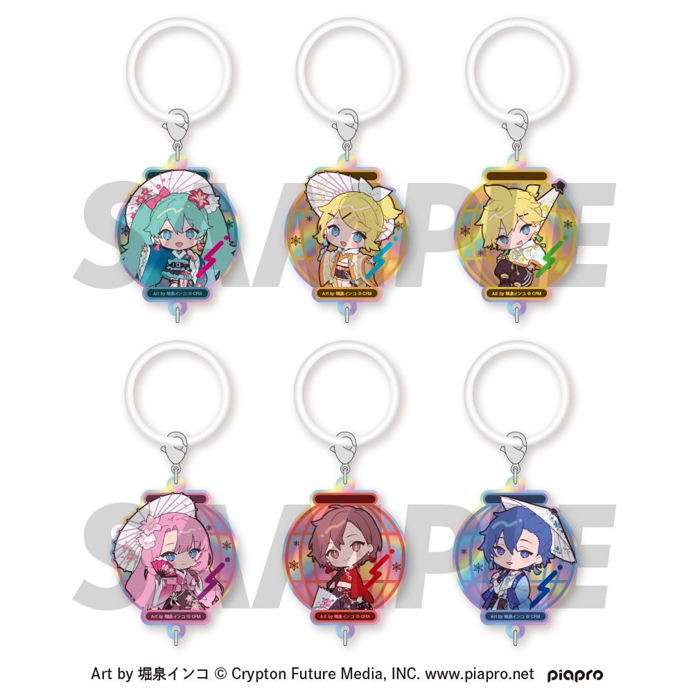 Piapro Characters -日式風格- 交換 Aurora 雨傘Marker (1盒6件