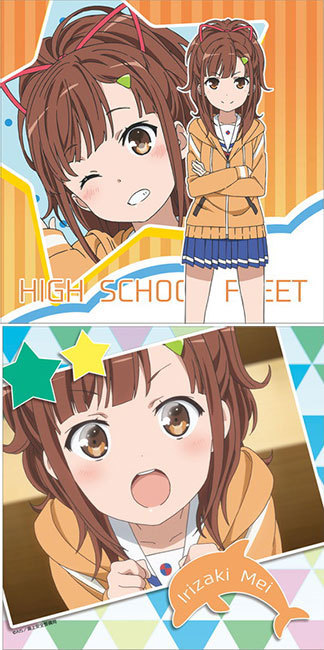 高校艦隊 西崎芽依 Axia Character方形攬枕套 ｱｸｼｱｷｬﾗｸﾀｰｸｯｼｮﾝｶﾊﾞｰ ﾊｲｽｸｰﾙ ﾌﾘｰﾄ 西崎芽依 Cospa