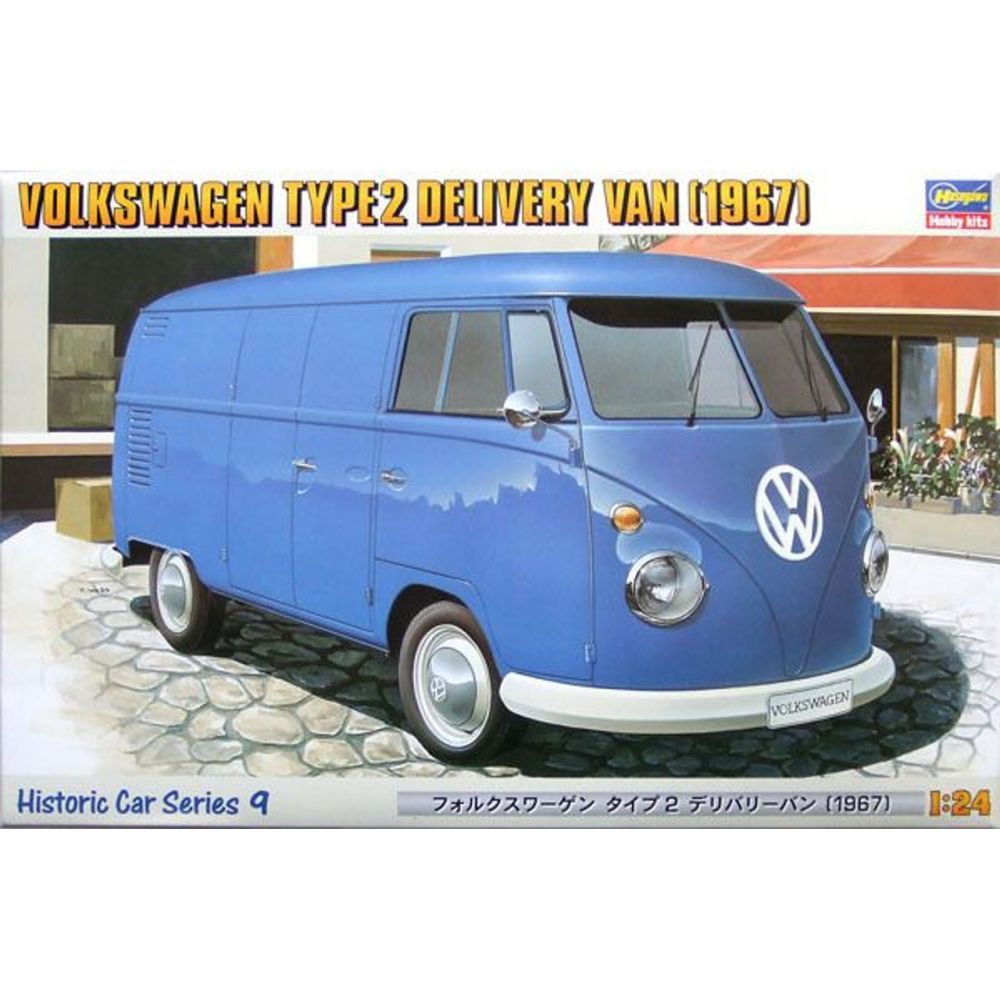 Volkswagen Type 2 Delivery Van (1967) | フォルクスワーゲン タイプ2 デリバリーバン(1967) |  Figures | 組裝模型 | 4967834211094