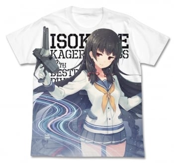 艦隊collection 磯風全圖ｔ恤 艦隊これくしょん 艦これ 磯風フルグラフィックtシャツ White Xl Cospa T恤 衛衣