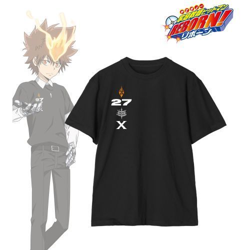 家庭教師ヒットマンREBORN! Tシャツ 家庭教師HITMAN REBORN ! 原畫沢田綱吉Casual Coordinate ver