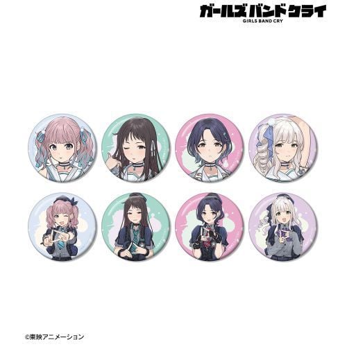 Girls Band Cry 交換襟章 ver.B (1盒8件) | ガールズバンド