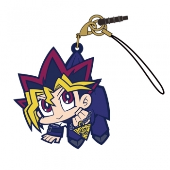 劇場版遊戲王次元的黑暗面 劇場版武藤遊戲手機繩 遊戯王the Dark Side Of Dimensions武藤遊戯つままれｽﾄﾗｯﾌﾟ Cospa 匙扣 掛飾