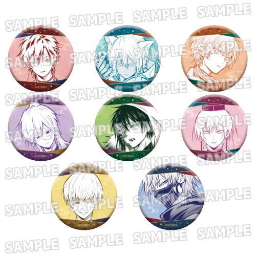 日*1様 陰陽師 AGF 缶バッジ 5種セット 雅血之陰陽師襟章Collection (1盒8件) | 雅血の陰陽師缶バッジ