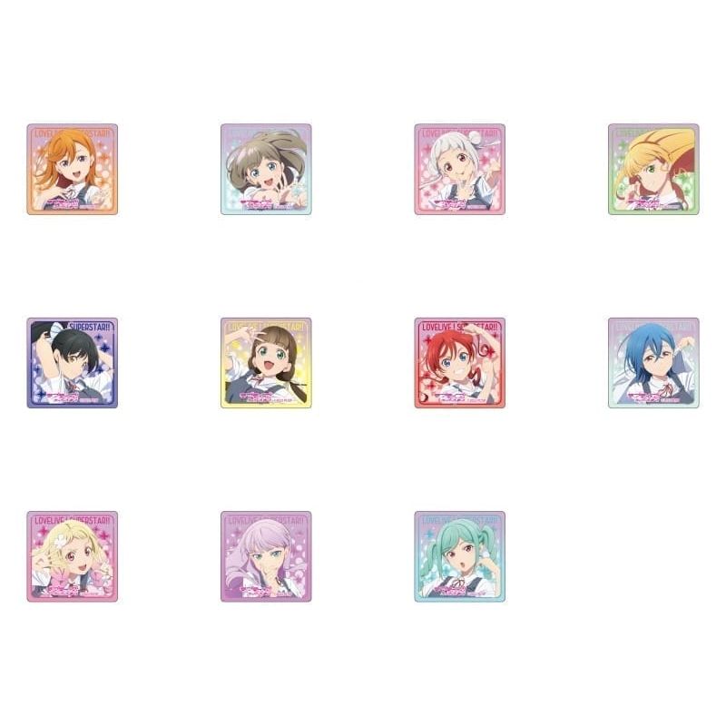 ラブライブ 花陽 フルールレーヴ コースター ブロマイド 色紙 アクリルブロック グッズ-置きもの】ラブライブ！スーパースター!! 桜小路きな子