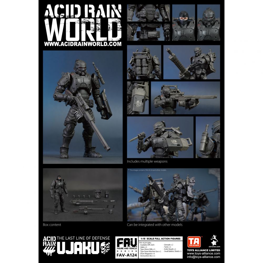 TOYS ALLIANCE LIMITED 酸雨 1/18 Scale FAV-A124 烏鵲 | TOYS