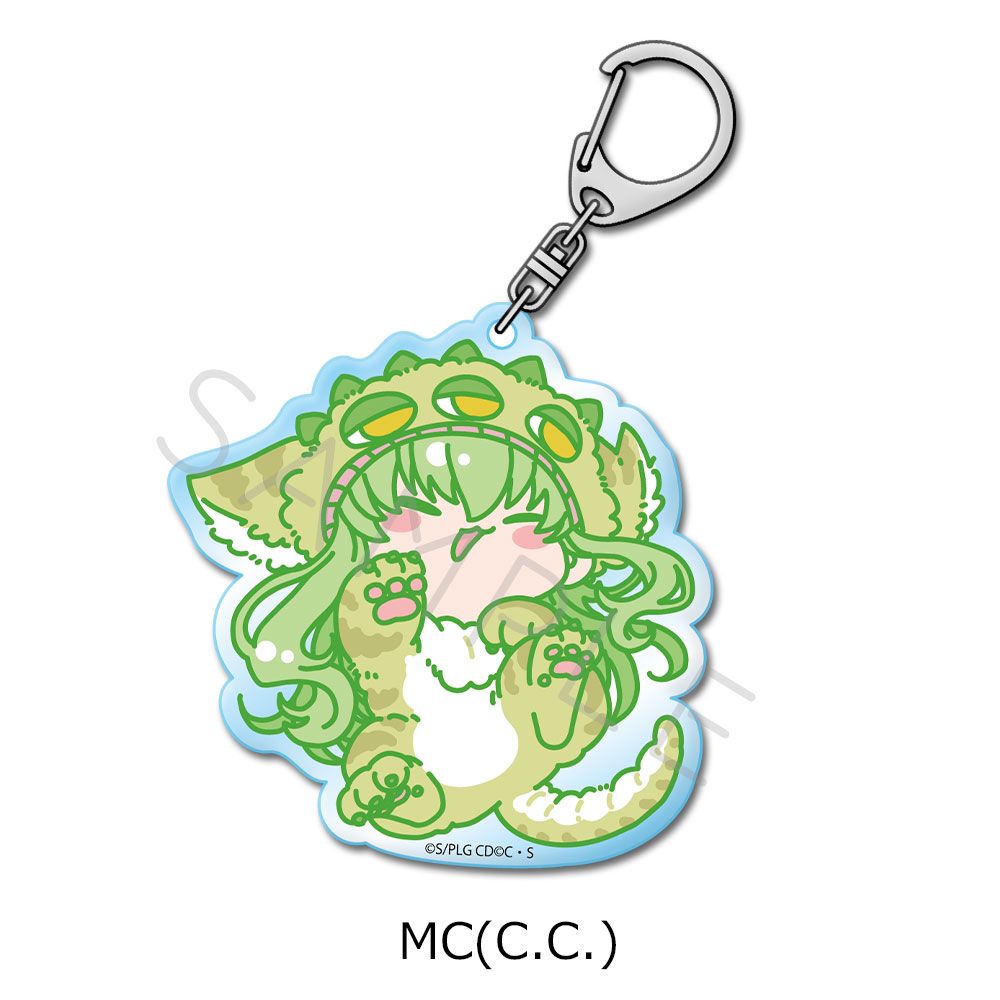 Code Geass 叛逆的魯魯修 亞加力膠匙扣 MC C.C. | コードギアス 反逆のルルーシュ アクリルキーホルダー MC C.C ...