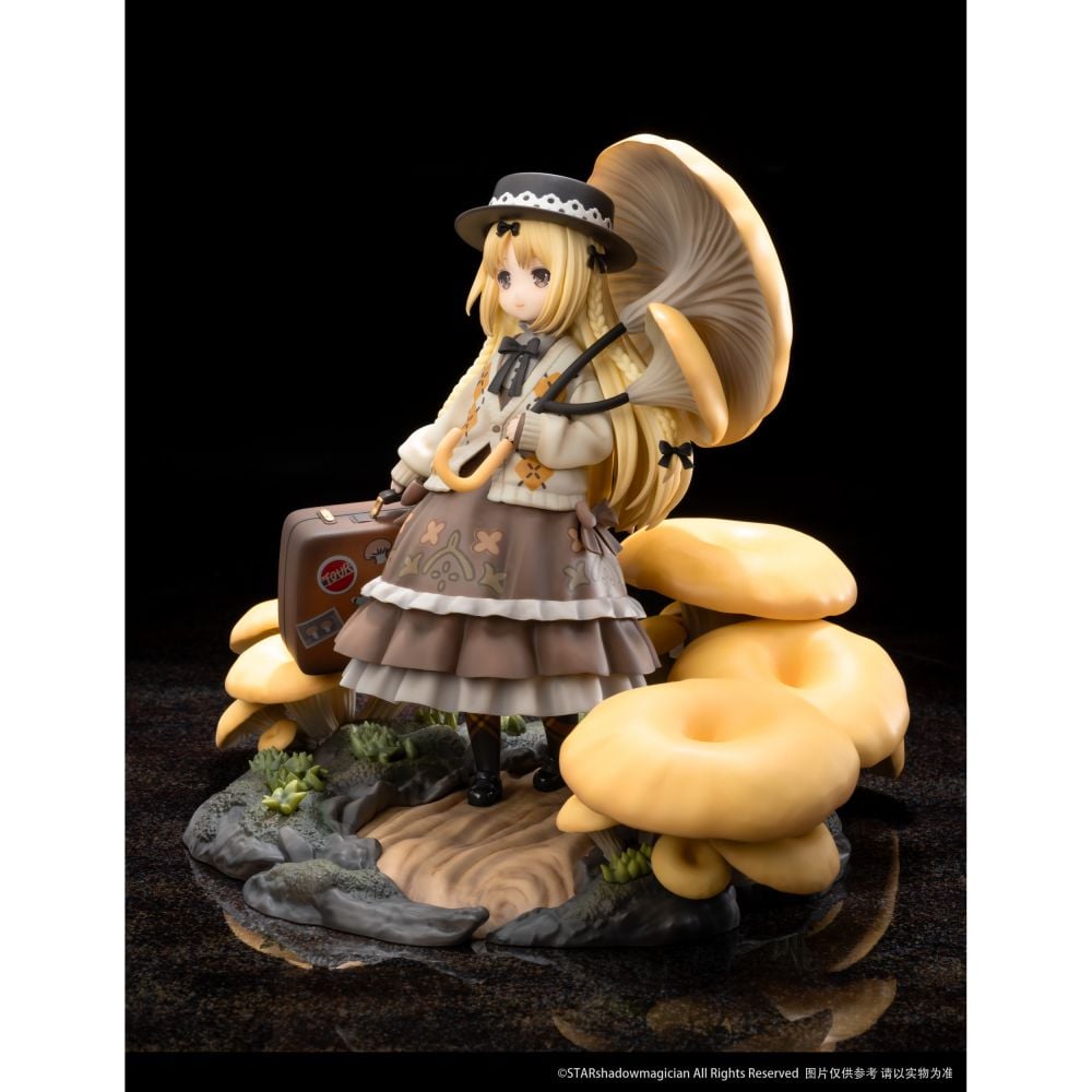 Reverse Studio Mushroom Girls Series No.3 金頂側耳 1/1 Scale 塗裝劑完成品 Figure | Reverse  Studio マッシュルームガールズシリーズ No.3 タモギタケ 1/1スケール塗装済完成品フィギュア | Figures | Figures 擺設  | 6974992520300