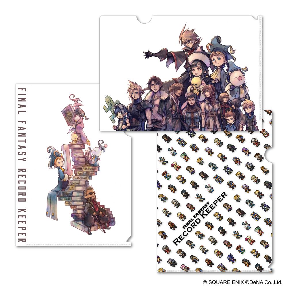 最終幻想 Record Keeper 透明File Set | ファイナルファンタジー