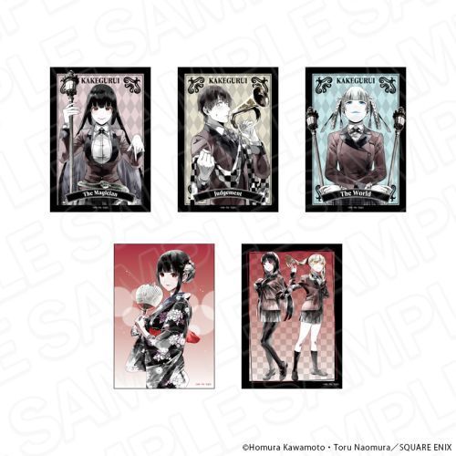 賭ケグルイ コミケ 限定 ポストカード pale tone 制服 3種セット 狂賭之淵寫真相片Set PALE TONE Series | 賭ケグルイブロマイド