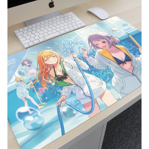 學園偶像大師葛城莉莉亞&紫雲清夏多用途桌墊| 学園アイドル