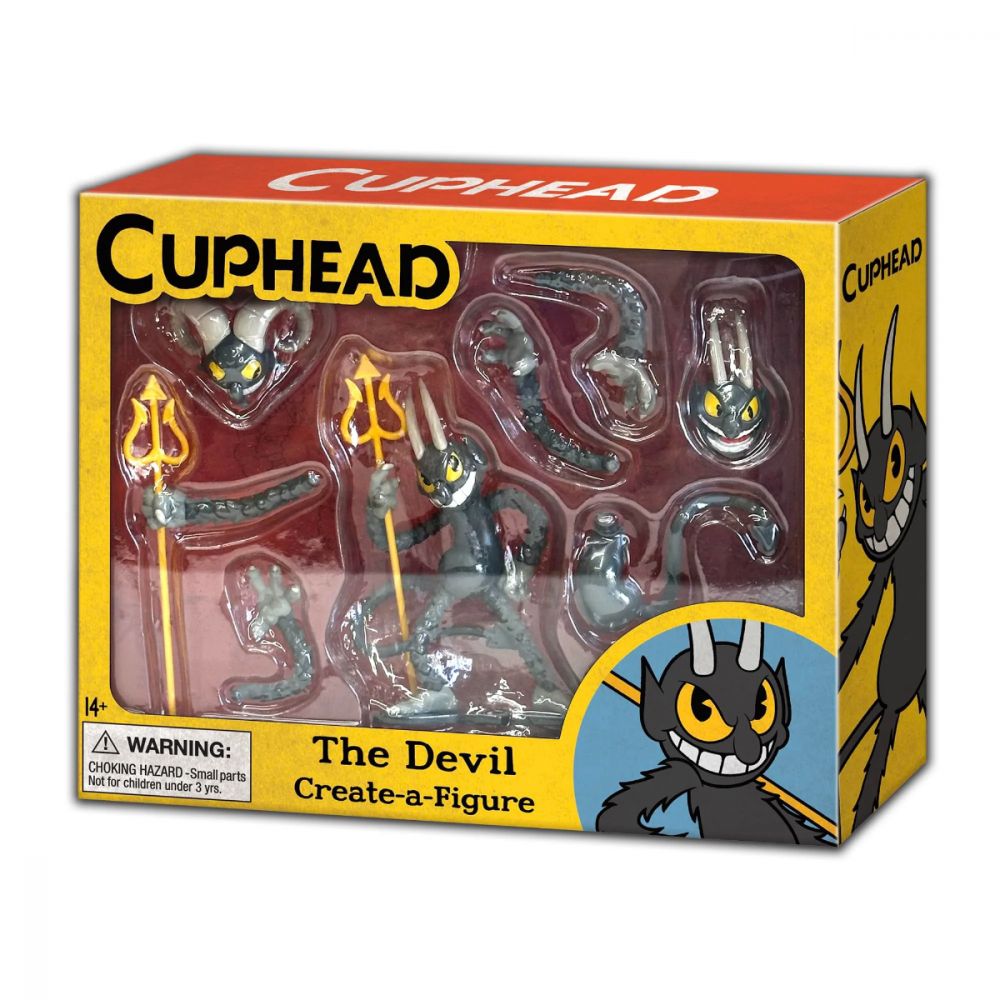 茶杯頭 創作迷你人物 The Devil | CupHEAD クリエイトミニフィギュア ザ・デビル | Figures | Figures 擺設 |  4595642023273