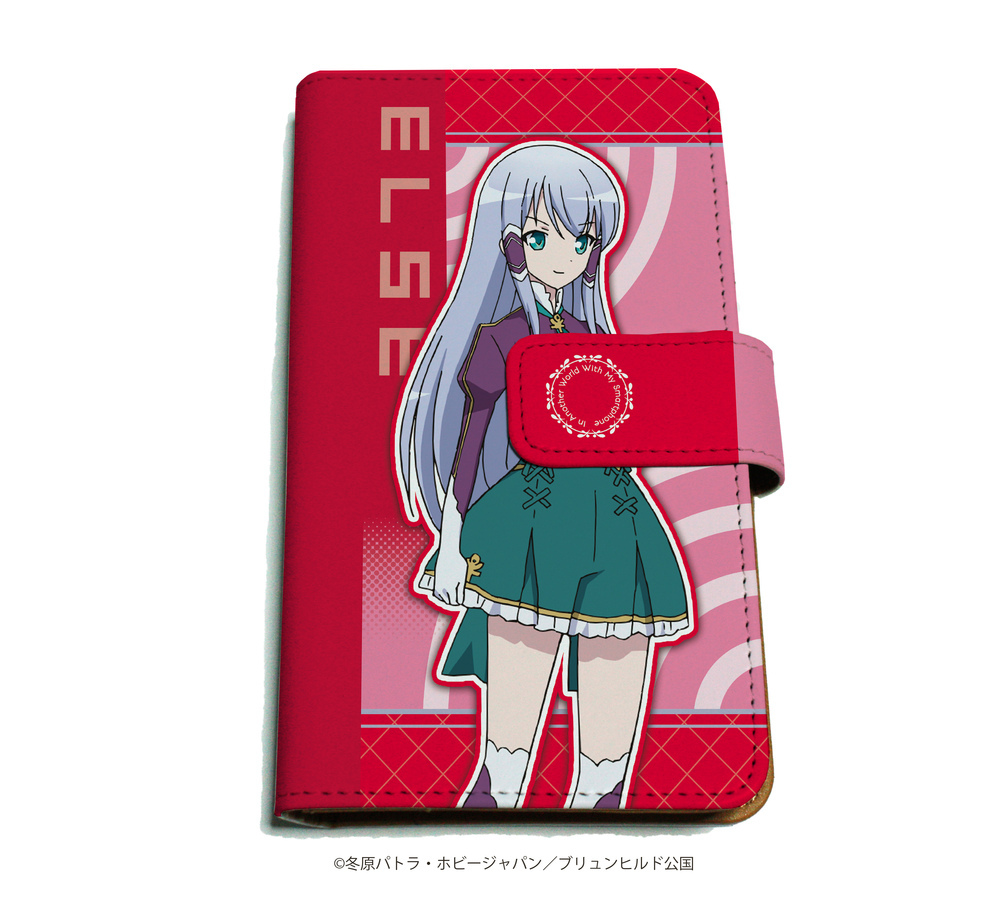 筆記本型手機套帶著智慧型手機闖蕩異世界 02 艾爾賽 希爾艾斯卡 手帳型マルチケース異世界はスマートフォンとともに 02 エルゼ シルエスカ 動漫產品