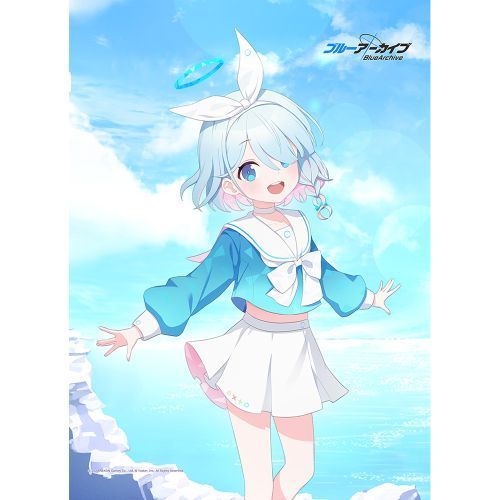 ブルーアーカイブ アロナ 色紙 ブルアカ アロナ 手描きイラスト色紙 - りゅーしょっぷ - BOOTH