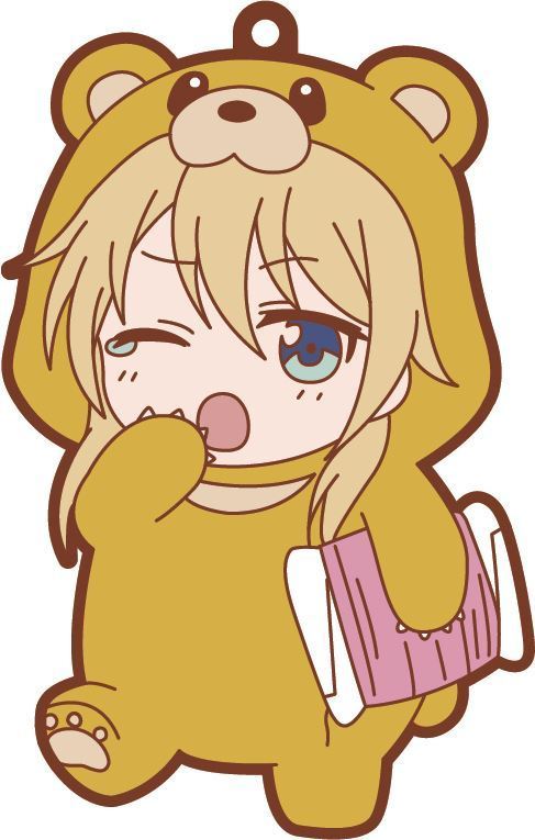 el cute New Game!! 橡膠掛飾 熊仔 ver. (1盒8件) | えるきゅー