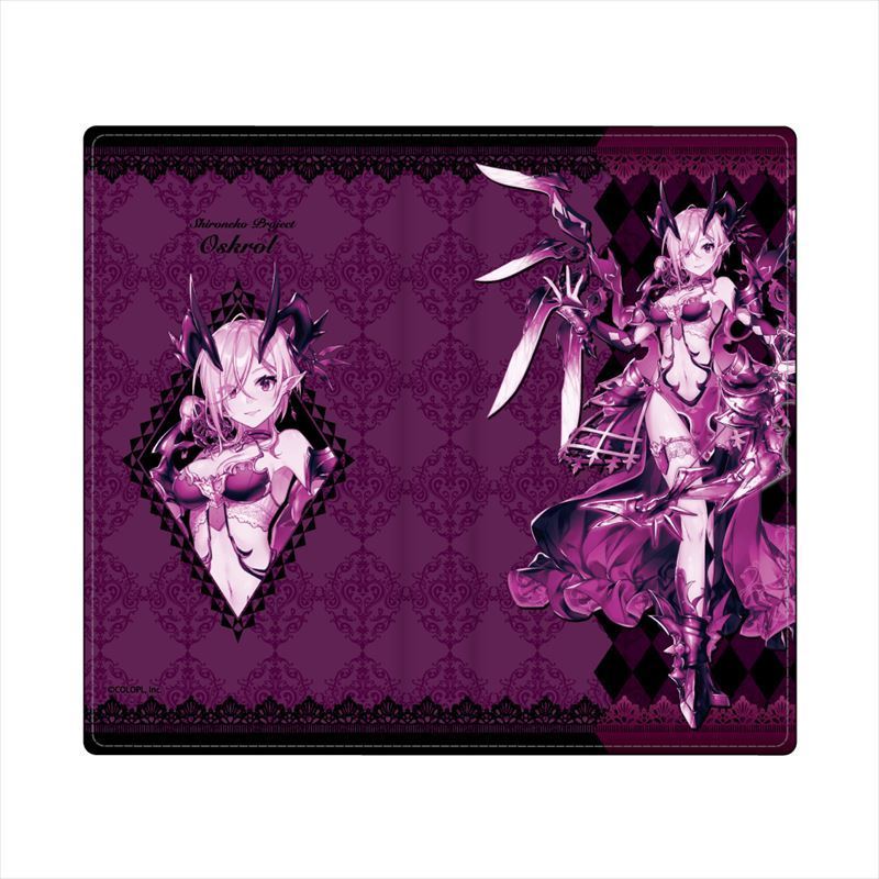 白貓project 全機種對應original Slide 筆記本型手機套 愛衣弓ver L Size 白猫プロジェクト 全機種対応オリジナルスライド手帳型スマートフォンケース オスクロルver Lサイズ 動漫產品 卡片及電話配件