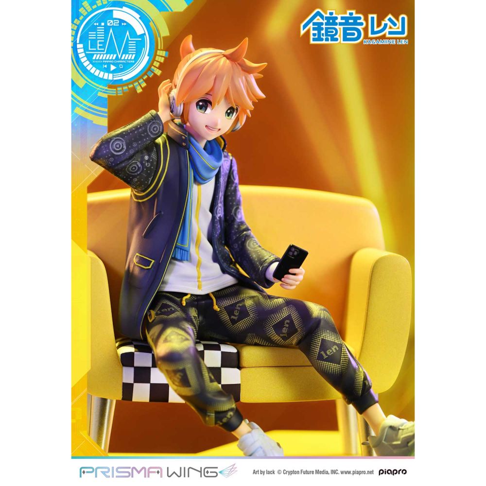 PRISMA WING Piapro Characters 鏡音連 Art by lack 1/7 Scale 完成品 Figure ...