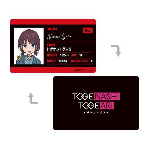 ガルクラ1stライブ 薄明の序奏 直筆サイン入りブロマイド＆ステッカー 井芹仁菜 Girls Band Cry 井芹 仁菜 Plastic 角色卡 | ガールズバンド