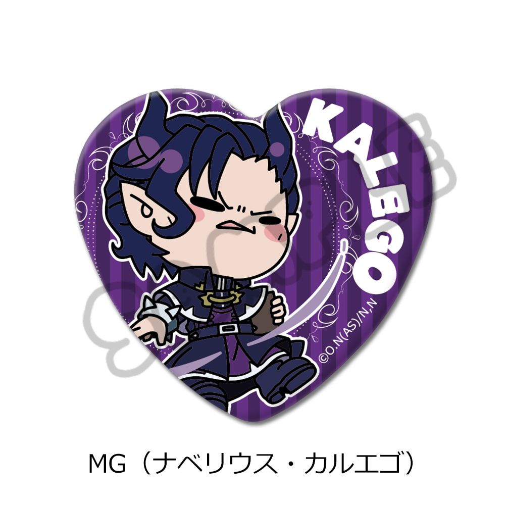 入間同學入魔了!入間君心形襟章MG 納貝流士・卡魯耶格| 魔入りました