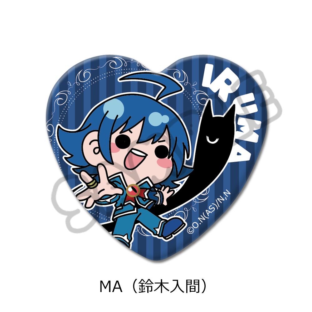 入間同學入魔了!入間君心形襟章MA 鈴木入間| 魔入りました!入間