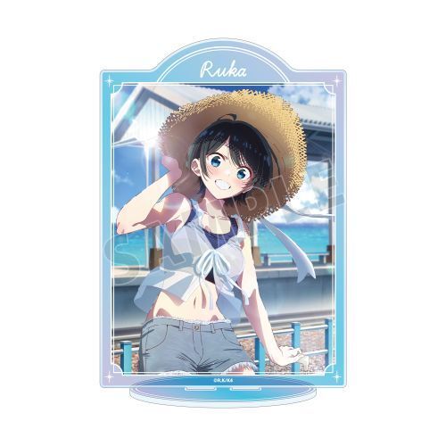 電視動畫『出租女友』 更科瑠夏 Date Visual 大亞加力膠台座 | TVアニメ『彼女、お借りします』 更科瑠夏 デートビジュアル ...