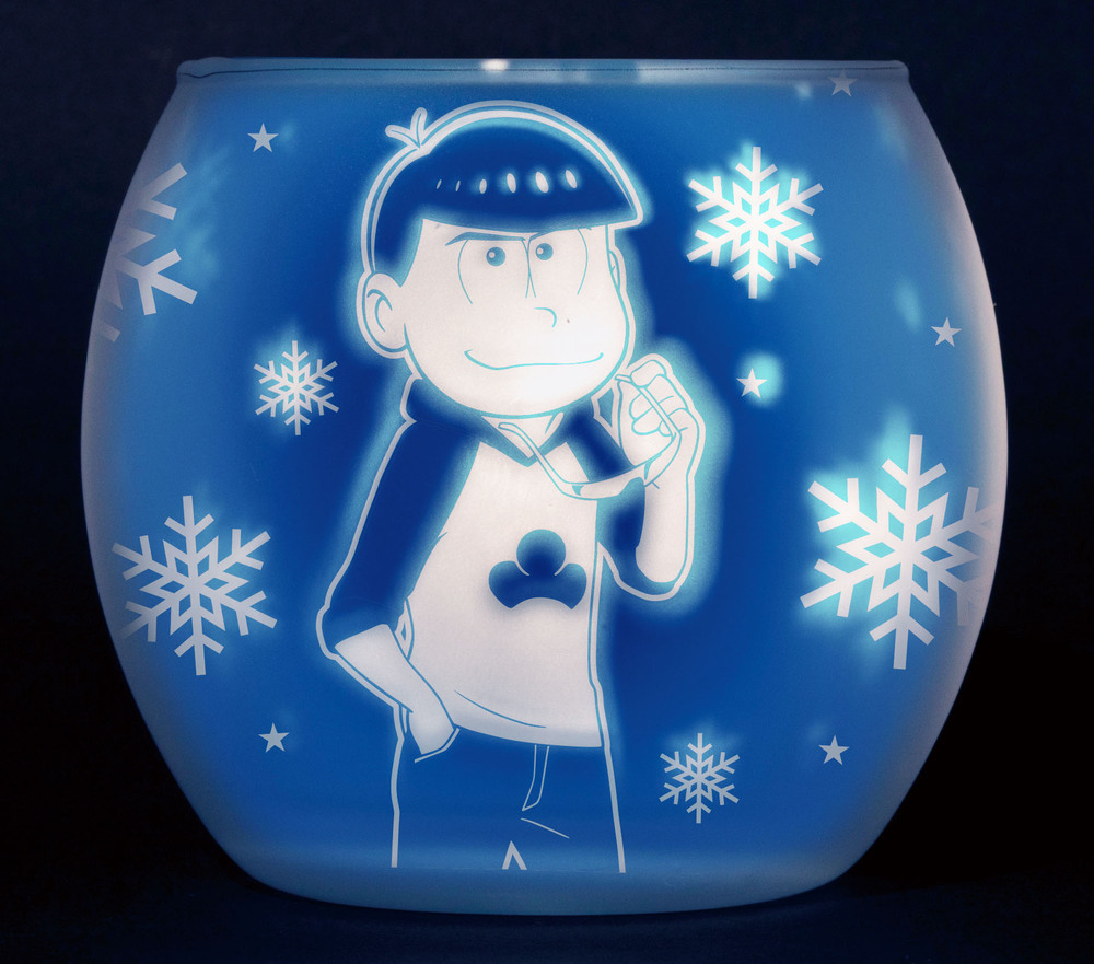 小松先生 Silhouettecandle玻璃杯 空松 おそ松さん シルエットキャンドルグラス カラ松 動漫產品 生活精品