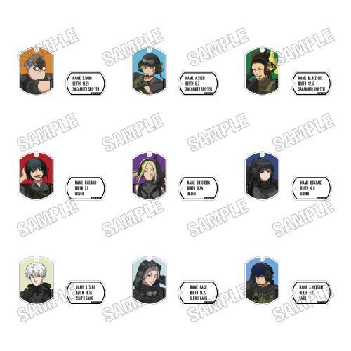 電視動畫「 SAKAMOTO DAYS 坂本日常」原畫大亞加力膠台座[JF25] ④真霜