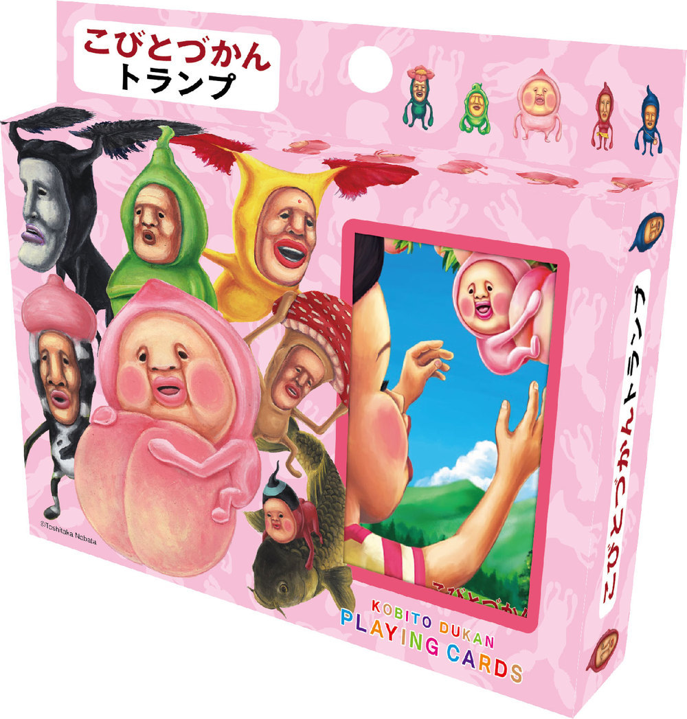 醜比頭撲克牌Kakuremomojiri 發見10週年記念(1盒6件) | こびと