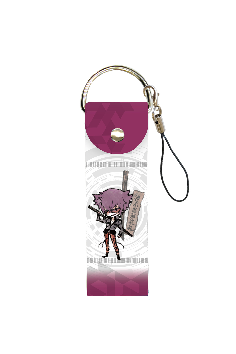 大型皮製掛飾 Re Creators 05 彌勒寺優夜 Graff Art Design ビッグレザーストラップ Re Creators 05 弥勒寺優夜 グラフアートデザイン 動漫產品 匙扣及掛繩