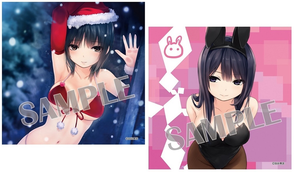 珈琲貴族墊枕頭套聖誕 Bunny看板娘 珈琲貴族クッションカバーサンタ バニー看板娘