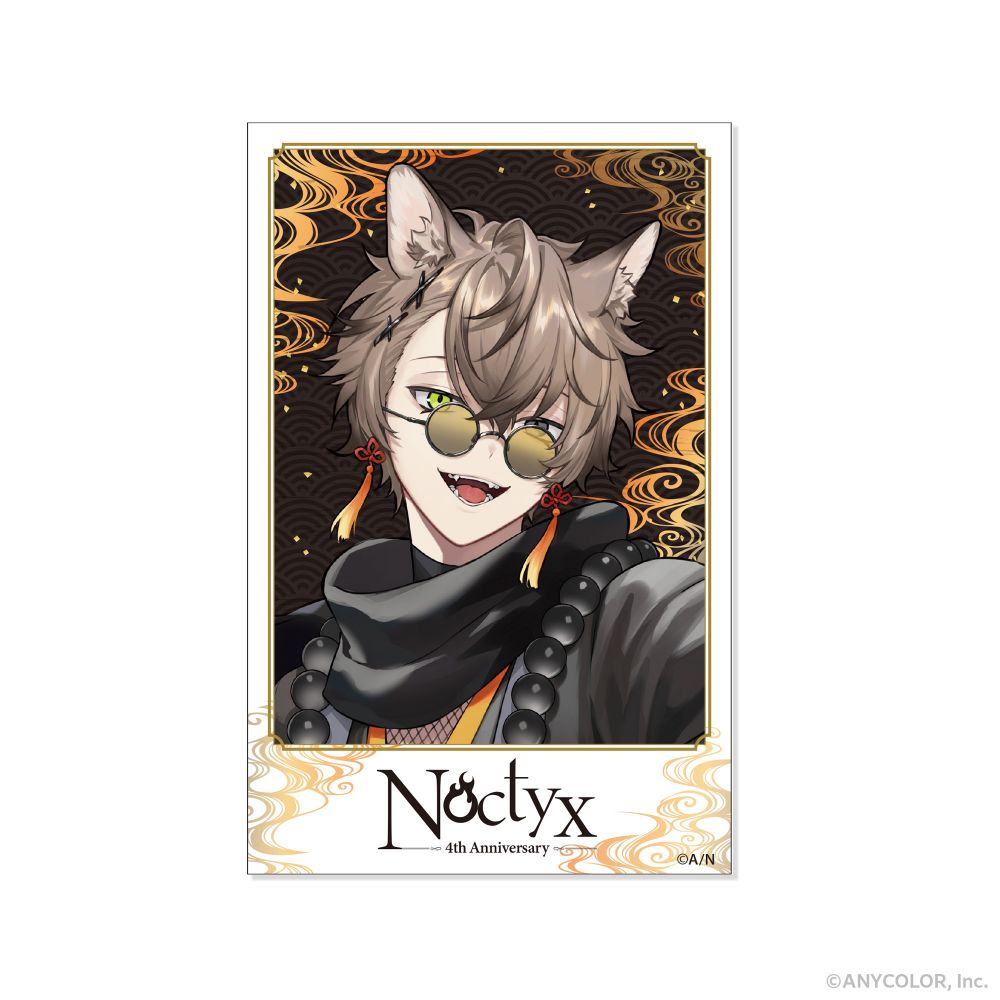 彩虹社 週年企畫 Noctyx 相片風卡2枚 Set Alban Knox | NIJISANJI EN
