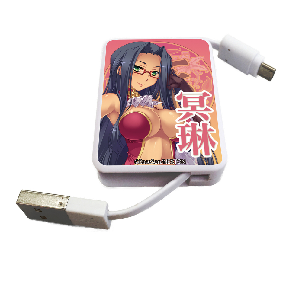 角色捲軸usb線真 戀姫 夢想系列06 冥琳 キャラリール真 恋姫 夢想シリーズ06 冥琳 動漫產品 電子產品