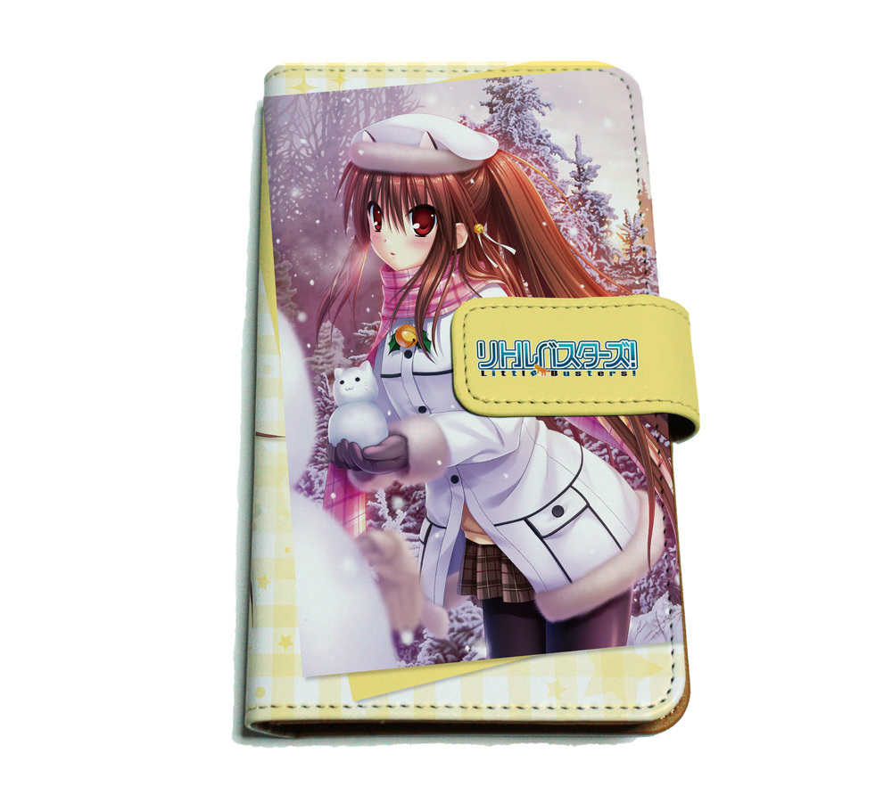 筆記本型手機套little Busters 01 棗鈴 手帳型マルチケースリトルバスターズ 01 棗鈴 動漫產品 卡片及電話配件