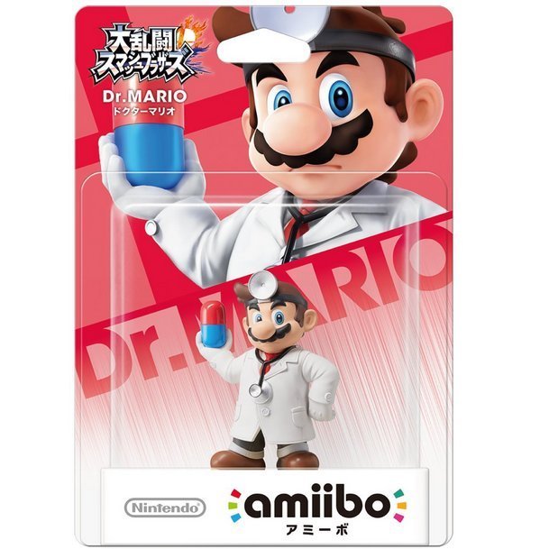 amiibo Dr. Mario (大亂鬥 Smash Bros) | amiibo ドクターマリオ (大乱闘スマッシュブラザーズシリーズ) | 遊戲  | Nintendo Switch | 4902370528954