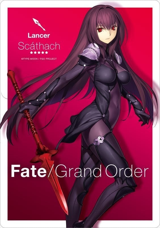 Fate/Grand Order 滑鼠墊 Lancer/斯卡薩哈(1盒3件) | Fate/Grand Order マウスパッド ランサー/スカサハ  | 動漫產品 | 文具 | 4573313063452