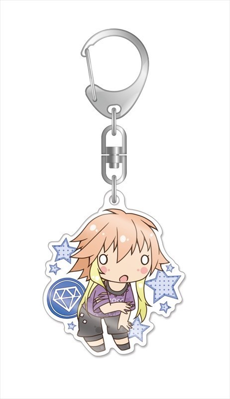 The Idolm Ster Cinderella Girls Chimadol 亞加力膠匙扣 二宮飛鳥 Saite Jewel Ver 2 1盒3件 アイドルマスター シンデレラガールズ ちまドル アクリルキーホルダー 二宮飛鳥 咲いて Jewel Ver 2 動漫產品 匙扣及掛繩
