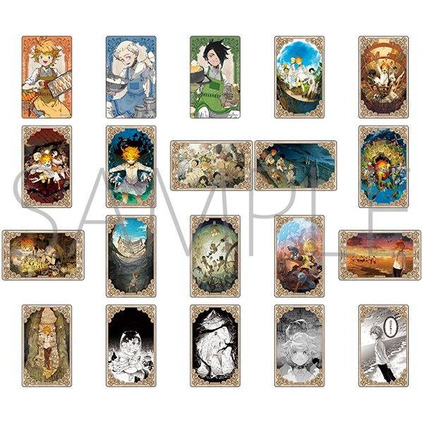 約定的夢幻島 紀念透明卡 Collection (1盒10件) | 約束のネバーランド