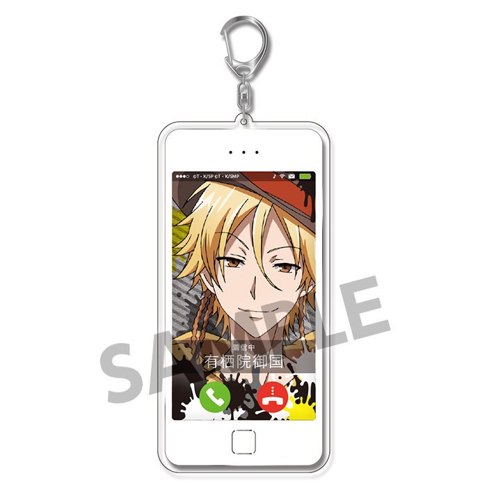 劇場版servamp 吸血鬼僕人 Alice In The Garden Call You匙扣有栖院御國 1盒3件 劇場版servamp サーヴァンプ Alice In The Garden こーるゆーキーホルダー有栖院御国